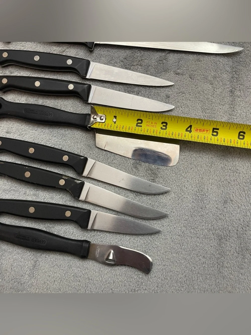 Vtg Gerber Legendary Blades Balance Plus Knifes Lot Of 9